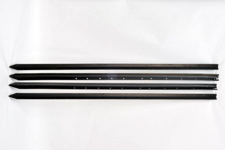 STAR PICKET 1800MM BLACK BITUMEN